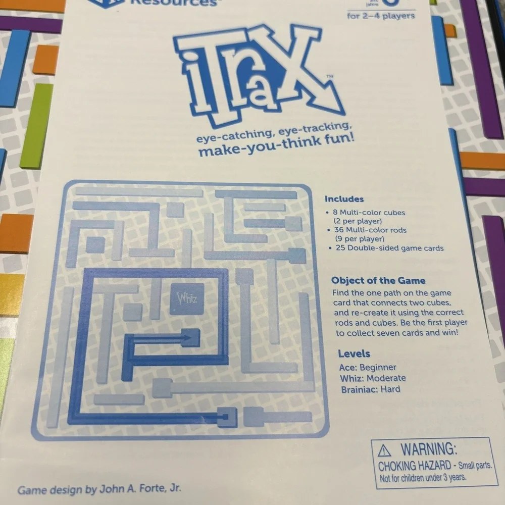 Learning‎ Resources iTrax Critical Thinking Game Problem Solving Complete